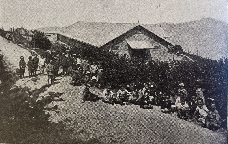 The Candrai Alpine Holiday Camp (TN), early 1920s (<i>School Holiday Camps in Italy in 1924</i>, State Printing Office, Rome 1925)